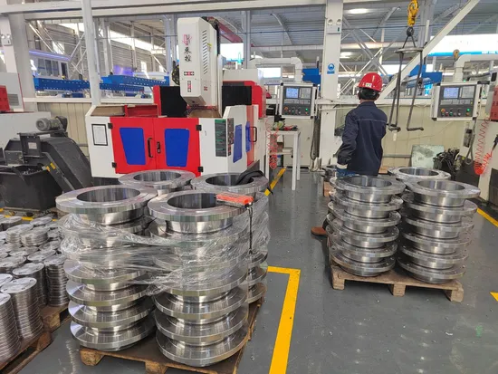 GOST Standard Wholesale Forged Stainless Steel/Carbon Steel Water Pipe Press Flange for Industrial Use